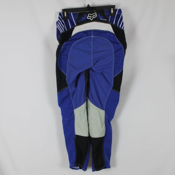 FOX YAMAHA Graphic 180 Blue Motorcycle Racing Pants Size 30 RN# 97275 Motorcross - Picture 2 of 15